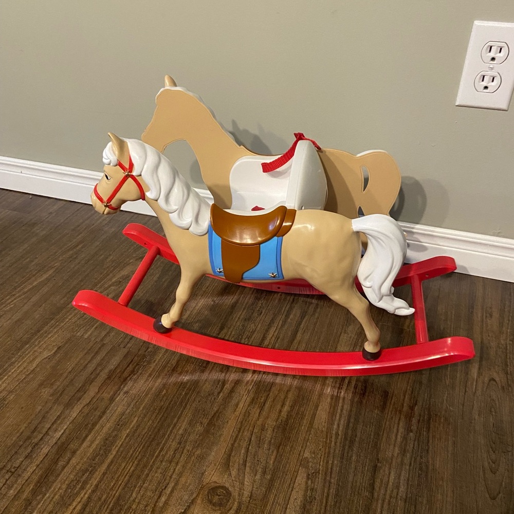 American Girl Bitty Baby rocking horse